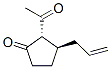 Cyclopentanone, 2-acetyl-3-(2-propenyl)-, trans- (9CI) CAS#: 155886-03-6