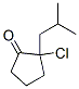 Cyclopentanone,  2-chloro-2-(2-methylpropyl)- CAS#: 344294-20-8