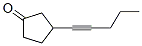 Cyclopentanone, 3-(1-pentynyl)- (9CI) CAS#: 153461-70-2