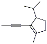Cyclopentene, 1-methyl-3-(1-methylethyl)-2-(1-propynyl)- (9CI) CAS#: 126133-03-7