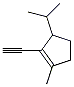 Cyclopentene, 2-ethynyl-1-methyl-3-(1-methylethyl)- (9CI) CAS#: 126133-05-9