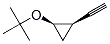 Cyclopropane, 1-(1,1-dimethylethoxy)-2-ethynyl-, cis- (9CI) CAS#: 136689-61-7