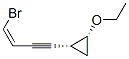 Cyclopropane, 1-(4-bromo-3-buten-1-ynyl)-2-ethoxy-, [1alpha(Z),2ba]- (9CI) CAS#: 164576-13-0