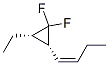 Cyclopropane, 2-(1-butenyl)-3-ethyl-1,1-difluoro-, [2alpha(Z),3alpha]- (9CI) CAS#: 133895-54-2