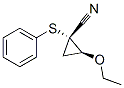 Cyclopropanecarbonitrile, 2-ethoxy-1-(phenylthio)-, cis- (9CI) CAS#: 161262-84-6