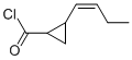 Cyclopropanecarbonyl chloride, 2-(1-butenyl)- (9CI) CAS#: 159468-64-1
