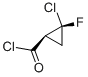 Cyclopropanecarbonyl chloride, 2-chloro-2-fluoro-, cis- (9CI) CAS#: 130340-15-7