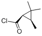 Cyclopropanecarbonyl chloride, 2,2,3-trimethyl-, cis- (9CI) CAS#: 162224-57-9