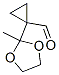 Cyclopropanecarboxaldehyde, 1-(2-methyl-1,3-dioxolan-2-yl)- CAS#: 124572-92-5