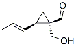 Cyclopropanecarboxaldehyde, 1-(hydroxymethyl)-2-(1-propenyl)-, [1R-[1alpha,2alpha(E)]]- (9CI) CAS#: 148164-45-8