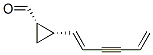 Cyclopropanecarboxaldehyde, 2-(1,5-hexadien-3-ynyl)-, [1S-[1alpha,2alpha(E)]]- (9CI) CAS#: 166942-03-6