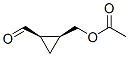 Cyclopropanecarboxaldehyde, 2-[(acetyloxy)methyl]-, (1R,2S)- (9CI) CAS#: 166762-22-7