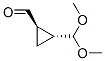 Cyclopropanecarboxaldehyde, 2-(dimethoxymethyl)-, trans- (9CI) CAS#: 155443-40-6