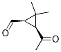 Cyclopropanecarboxaldehyde, 3-acetyl-2,2-dimethyl-, (1R-cis)- (9CI) CAS#: 124150-82-9