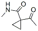Cyclopropanecarboxamide, 1-acetyl-N-methyl- (9CI) CAS#: 116195-49-4