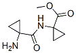 Cyclopropanecarboxylic acid, 1-[[(1-aminocyclopropyl)carbonyl]amino]-, methyl CAS#: 123519-22-2