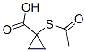 Cyclopropanecarboxylic acid, 1-(acetylthio)- (9CI) CAS#: 128732-54-7