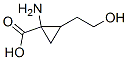Cyclopropanecarboxylic acid, 1-amino-2-(2-hydroxyethyl)- (9CI) CAS#: 153536-18-6
