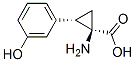 Cyclopropanecarboxylic acid, 1-amino-2-(3-hydroxyphenyl)-, (1R-cis)- (9CI) CAS#: 139561-07-2