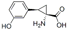 Cyclopropanecarboxylic acid, 1-amino-2-(3-hydroxyphenyl)-, (1S-cis)- (9CI) CAS#: 139561-08-3