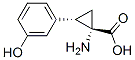 Cyclopropanecarboxylic acid, 1-amino-2-(3-hydroxyphenyl)-, (1S-trans)- (9CI) CAS#: 139561-06-1