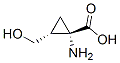 Cyclopropanecarboxylic acid, 1-amino-2-(hydroxymethyl)-, (1S-trans)- (9CI) CAS#: 125876-14-4