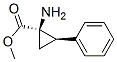 Cyclopropanecarboxylic acid, 1-amino-2-phenyl-, methyl ester, (1R-trans)- CAS#: 123806-63-3
