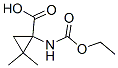 Cyclopropanecarboxylic acid, 1-[(ethoxycarbonyl)amino]-2,2-dimethyl- (9CI) CAS#: 159279-74-0