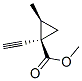 Cyclopropanecarboxylic acid, 1-ethynyl-2-methyl-, methyl ester, cis- (9CI) CAS#: 153943-62-5