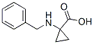 Cyclopropanecarboxylic acid, 1-[(phenylmethyl)amino]- (9CI) CAS#: 119111-62-5