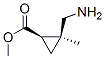 Cyclopropanecarboxylic acid, 2-(aminomethyl)-2-methyl-, methyl ester, trans- CAS#: 132592-87-1