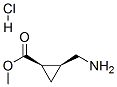 Cyclopropanecarboxylic acid, 2-(aminomethyl)-, methyl ester, hydrochloride, cis- (9CI) CAS#: 132592-83-7