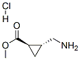 Cyclopropanecarboxylic acid, 2-(aminomethyl)-, methyl ester, hydrochloride, trans- (9CI) CAS#: 132592-84-8