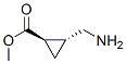 Cyclopropanecarboxylic acid, 2-(aminomethyl)-, methyl ester, trans- (9CI) CAS#: 159786-56-8