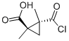 Cyclopropanecarboxylic acid, 2-(chlorocarbonyl)-1,2-dimethyl-, cis- (9CI) CAS#: 119908-77-9