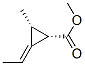 Cyclopropanecarboxylic acid, 2-ethylidene-3-methyl-, methyl ester, (1alpha,2E,3alpha)- CAS#: 42419-01-2