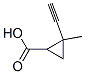 Cyclopropanecarboxylic acid, 2-ethynyl-2-methyl- (9CI) CAS#: 339292-22-7