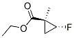 Cyclopropanecarboxylic acid, 2-fluoro-1-methyl-, ethyl ester, trans- (9CI) CAS#: 128230-92-2