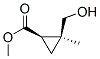 Cyclopropanecarboxylic acid, 2-(hydroxymethyl)-2-methyl-, methyl ester, trans- CAS#: 127722-17-2
