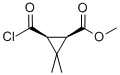 Cyclopropanecarboxylic acid, 3-(chlorocarbonyl)-2,2-dimethyl-, methyl ester, cis- (9CI) CAS#: 120591-67-5