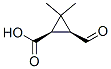 Cyclopropanecarboxylic acid, 3-formyl-2,2-dimethyl-, cis- (9CI) CAS#: 123620-81-5