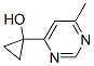 Cyclopropanol, 1-(6-methyl-4-pyrimidinyl)- (9CI) CAS#: 116186-31-3