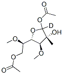 D-Galactofuranoside-6-C-d, methyl 3,5-di-O-methyl-, diacetate CAS#: 134122-80-8