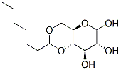 D-Glucopyranose, 4,6-O-heptylidene- CAS#: 132590-88-6