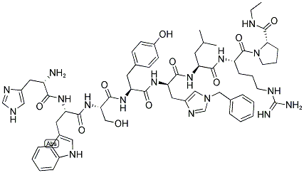 (D-HIS(BZL)6,PRO-NHET9)-LHRH (2-9) CAS#: 134190-11-7