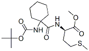 D-Methionine, N-[[1-[[(1,1-dimethylethoxy)carbonyl]amino]cyclohexyl]carbonyl]-, methyl ester (9CI) CAS#: 307518-92-9