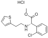 D-(+)-Methyl-alpha-(2-thienylethamino)(2-chlorophenyl)acetate hydrochloride CAS#: 141109-19-5