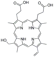 DEUTEROPORPHYRIN IX 2-VINYL, 4-HYDROXYMETHYL CAS#: 141407-08-1