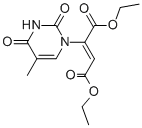 DIETHYL 2-(5-METHYL-2,4-DIOXO-3,4-DIHYDROPYRIMIDIN-1(2H)-YL)FUMARATE CAS#: 168975-19-7