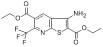 DIETHYL 3-AMINO-6-(TRIFLUOROMETHYL)THIENO[2,3-B]PYRIDINE-2,5-DICARBOXYLATE CAS#: 175277-75-5